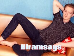 Hiramsays