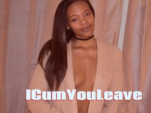 iCumYouLeave Anal Open