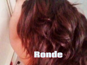 Ronde