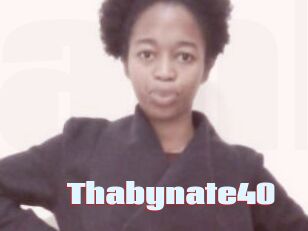 Thabynate40 Anal Open